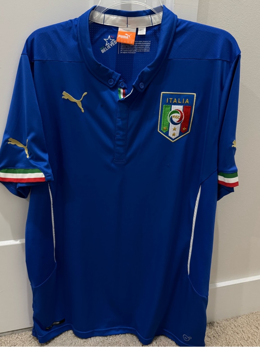 Puma Italy 2014 Soccer Jersey